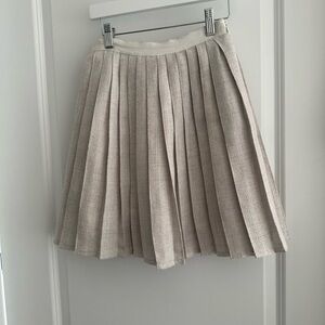 Coco Blanc pleated skirt. Girls size 8